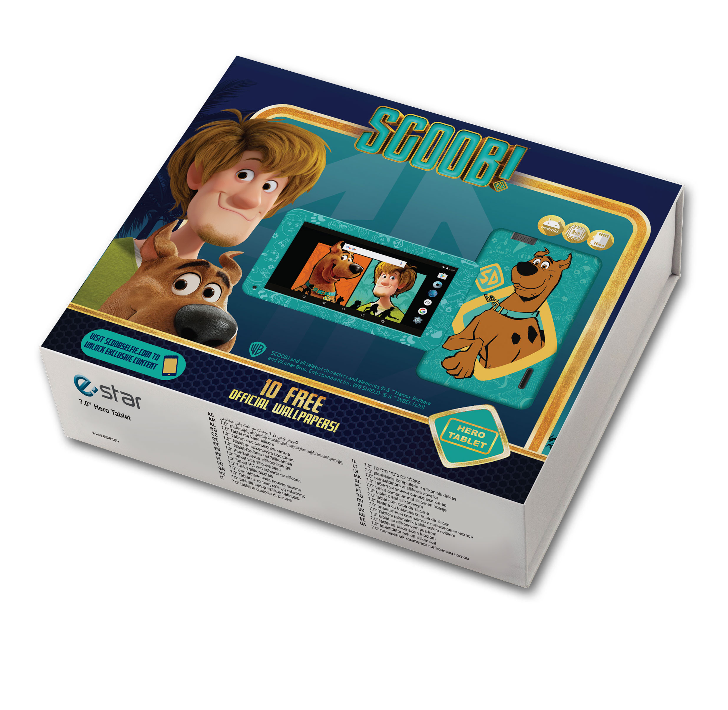 Gift box Hero tablet Scoob