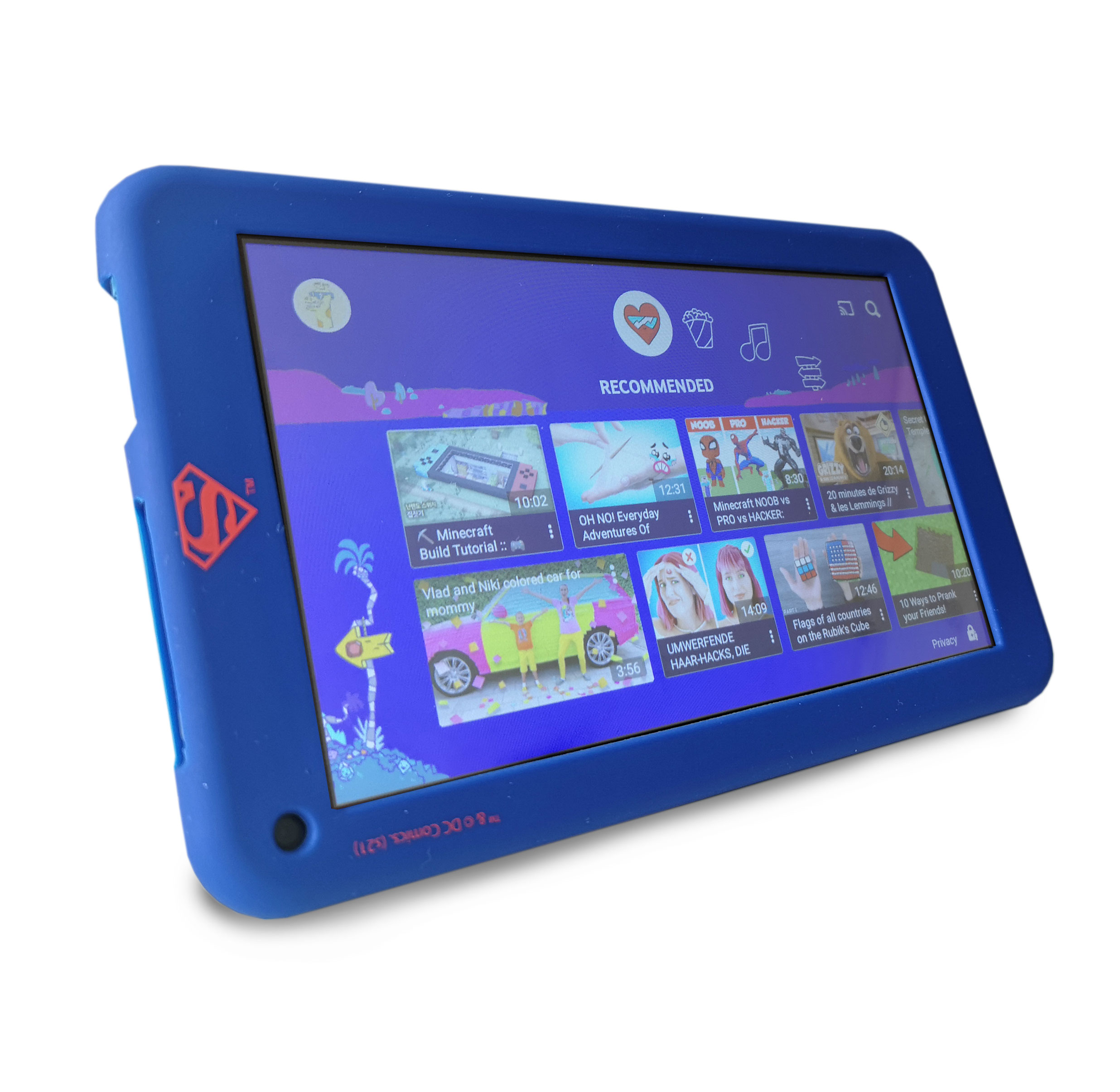Gift box Hero tablet Superman