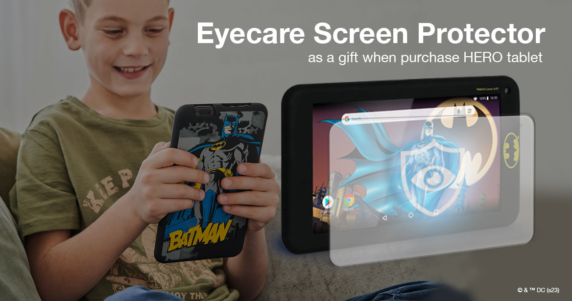 Protective glass for hero tablet Batman