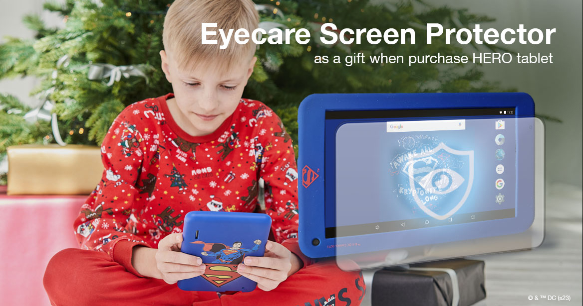 Protective glass for hero tablet Superman